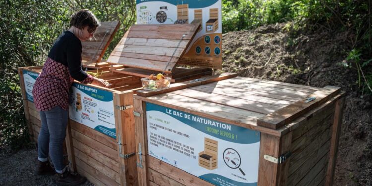 Le 1ᵉʳ site de compostage collectif sur le territoire Rhône Lez Provence a été inauguré à Mornas 