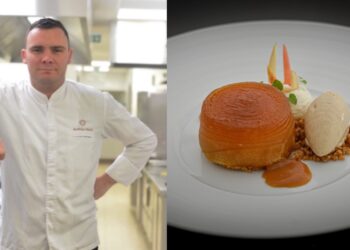 La recette de tarte tatin du chef Matthieu Hervé