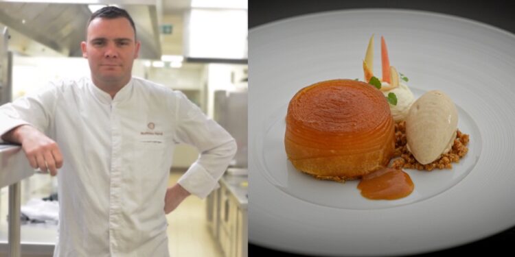 La recette de tarte tatin du chef Matthieu Hervé