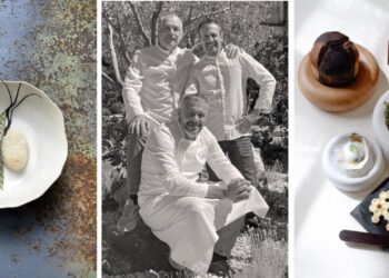 Un menu à 6 mains au Prieuré de Villeneuve-lès-Avignon