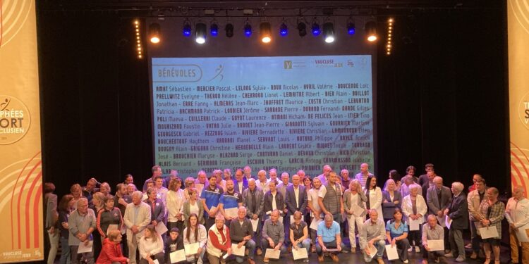 Les acteurs du sport mis en lumière lors des Trophées du sport vauclusien 2024