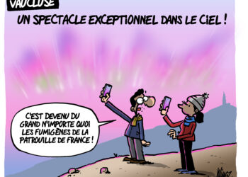 Les aurores boréales vues par Wingz pour l’Echo du Mardi