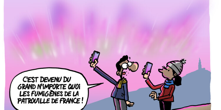 Les aurores boréales vues par Wingz pour l’Echo du Mardi