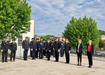 Recueillement, émotion et dignité 3 ans après la mort du policier Eric Masson