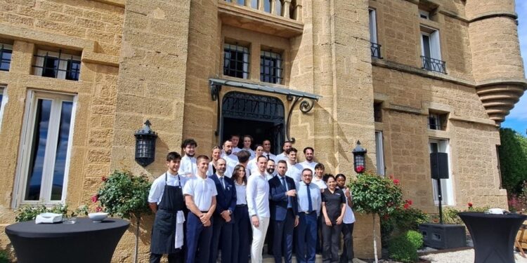 De fines bulles pour les 4 ans de l’Hostellerie des Fines Roches à Châteauneuf-du-Pape
