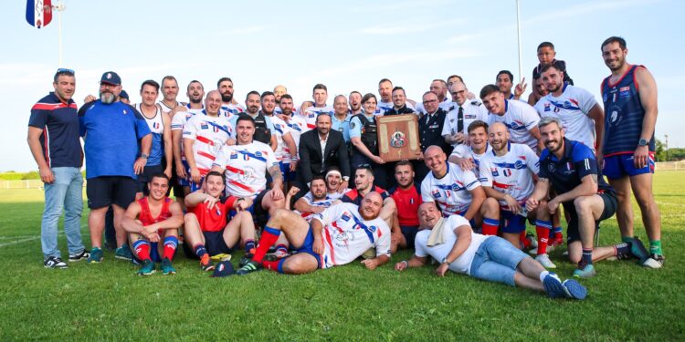 Rugby à XV : un gendarme de Pertuis champion de France militaire 2024