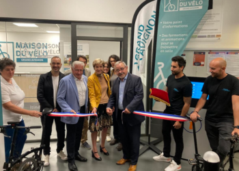 Le Grand Avignon inaugure sa Maison du Vélo