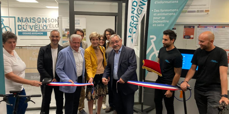 Le Grand Avignon inaugure sa Maison du Vélo