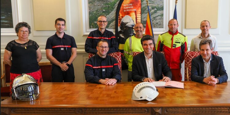 Vaison-La-Romaine : une convention avec le Sdis 84 pour optimiser le service au public