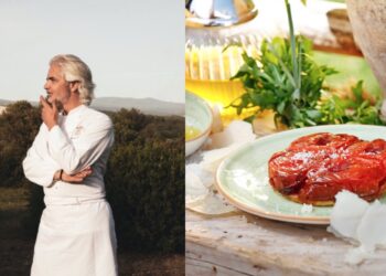 La recette de tatin de tomates du chef Xavier Mathieu