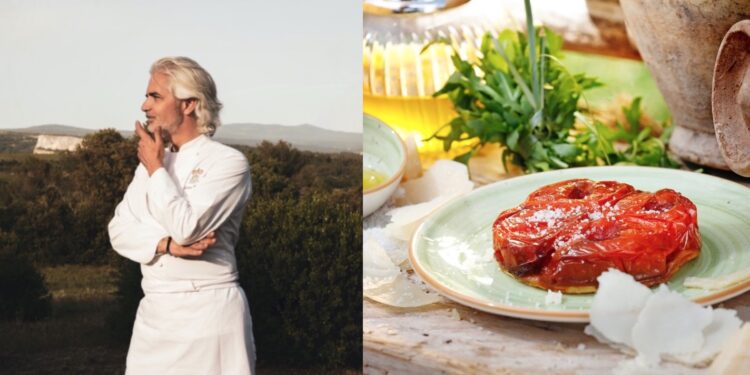La recette de tatin de tomates du chef Xavier Mathieu