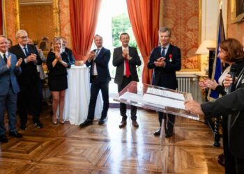 Bernard Vergier, président de la CPME 84, décoré de la Légion d’Honneur