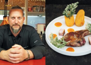 La recette de côte de cochon du chef Emmanuel Leblay