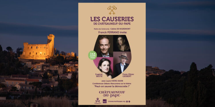 « Les Causeries de Châteauneuf-du-Pape » sont de retour pour une troisième édition