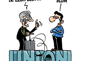 Mélenchon et le nouveau front populaire vu par Wingz pour l’Echo du Mardi