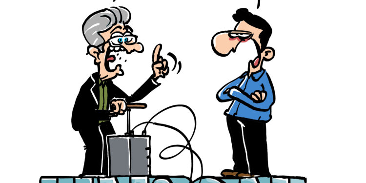 Mélenchon et le nouveau front populaire vu par Wingz pour l’Echo du Mardi