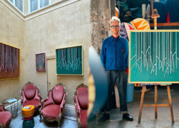 Pablito Zago arborise la maison de Fogasses