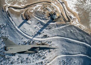 Les Rafale atterrissent à la base aérienne 115 d’Orange