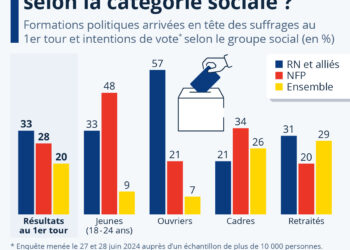 Législatives 2024 : qui a voté quoi au premier tour ?