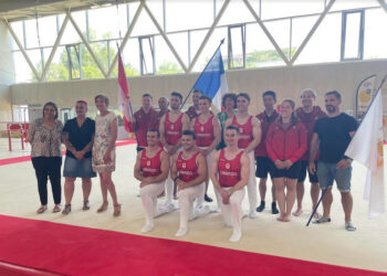 (Vidéo) Jeux olympiques : l’équipe masculine de gymnastique artistique du Canada pose ses valises à Avignon