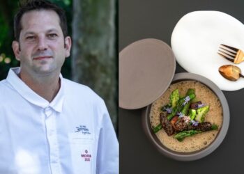 La recette d’asperges vertes du chef Nicolas Bottero