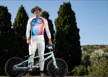 La Ville de Cavaillon soutient le coureur de BMX Sylvain André aux JO