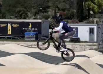 Les Sarriannais soutiendront Romain Mahieu lors les épreuves de BMX Racing
