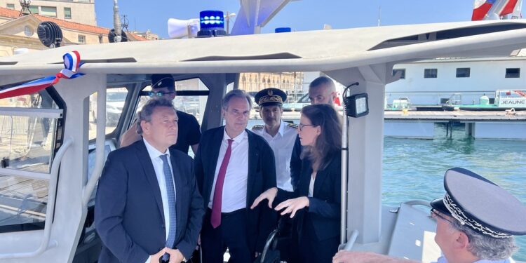 La Région Sud inaugure deux vedettes maritimes qui assureront la sécurité des JO 2024