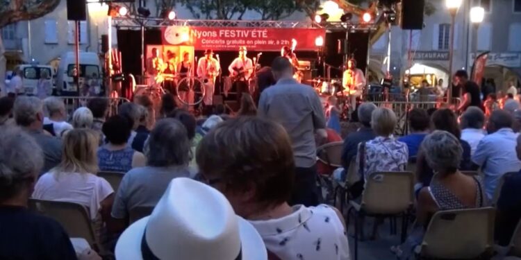 Les Festiv’été, c’est jusqu’à la fin du mois d’août à Nyons