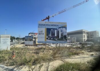 Une nouvelle maison médicale en construction au cœur d’Agroparc 