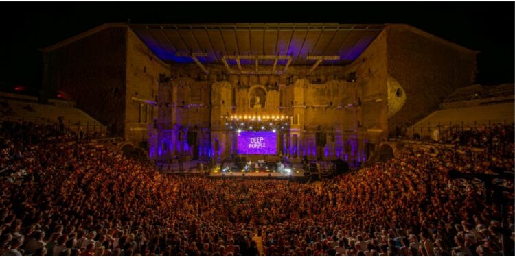 Théâtre antique d’Orange, le Positiv festival a accueilli 16 000 spectateurs