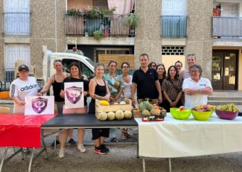 Tout l’été, le Min de Cavaillon a fait don de fruits aux pieds des immeubles