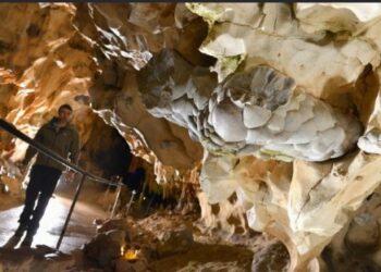 Le Thor, Grottes de Thouzon, la machine à remonter 60 millions d’années