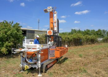 (Vidéo) Le groupe Fondasol lance le premier atelier de forage 100% électrique