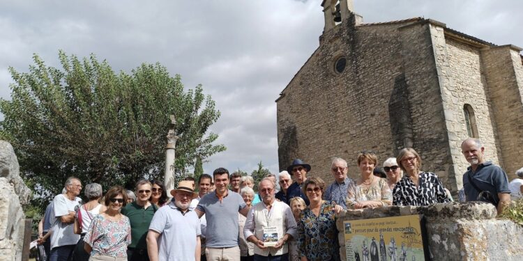 Inauguration du chemin des chapelles en Vaison Ventoux