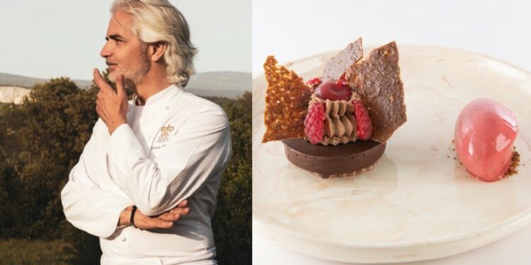 La recette de chocolat, framboise et poivron du chef Xavier Mathieu