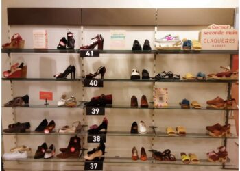 Centre commercial Cap Sud, Un corner seconde main pour les chaussures chez Eram