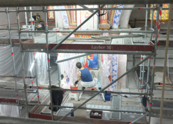 Cavaillon : les premières images de la restauration intérieure de la cathédrale Notre-Dame et Saint-Véran