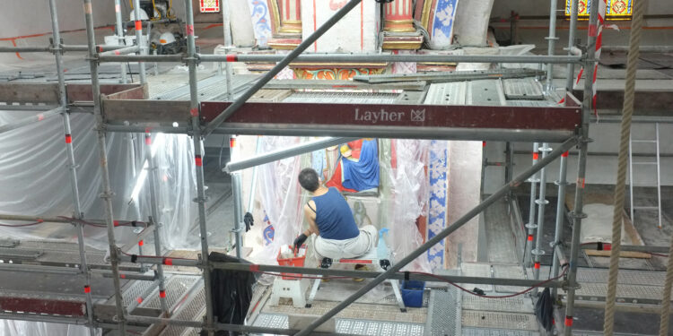 Cavaillon : les premières images de la restauration intérieure de la cathédrale Notre-Dame et Saint-Véran