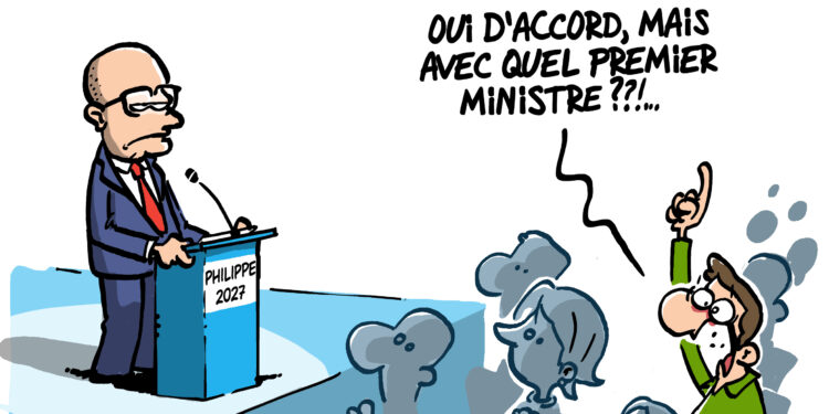 La candidature d’Edouard Philippe vue par Wingz pour l’Echo du Mardi