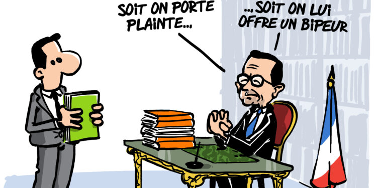 Député de Vaucluse vs Ministre de l’intérieur vu par Wingz pour l’Echo du Mardi