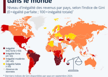 Les inégalités de revenus dans le monde