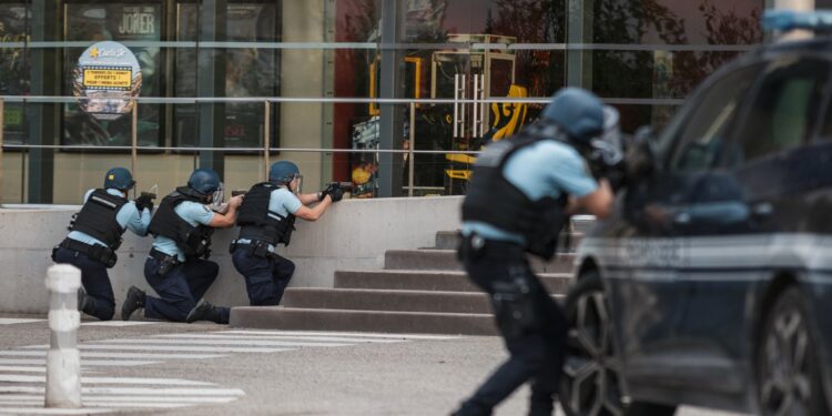 Exercice au Capitole My Cinewest : les gendarmes de Vaucluse ne font pas de cinéma