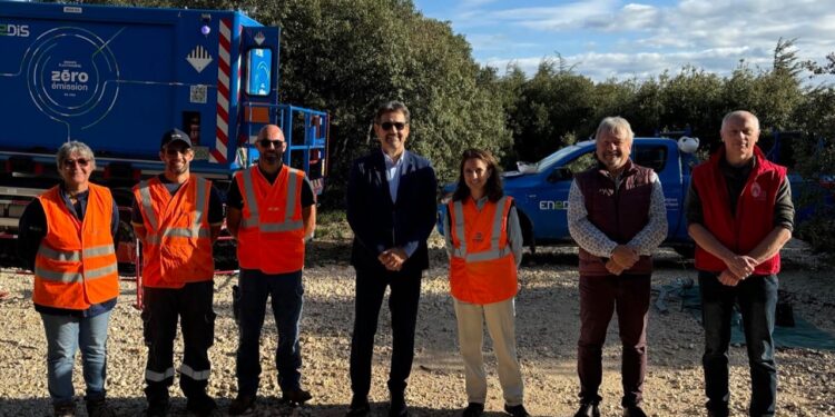 Enedis expérimente un groupe électrogène zéro émission à Bonnieux