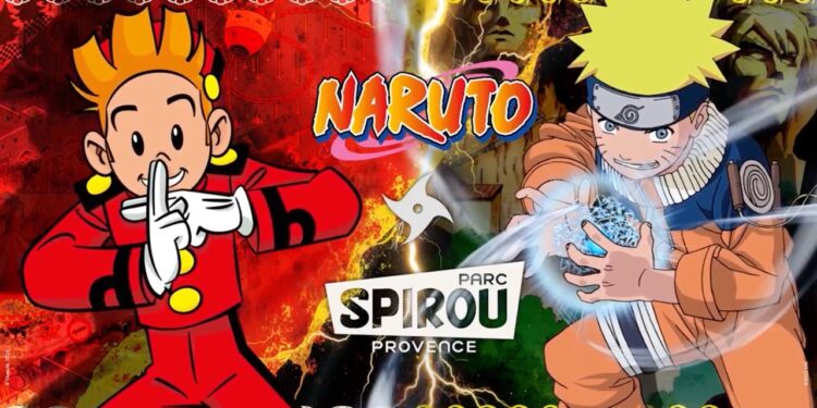 Naruto et sa bande débarquent au Parc Spirou