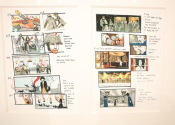 Des dessins inédits du réalisateur Ridley Scott exposés à L’Isle-sur-la-Sorgue