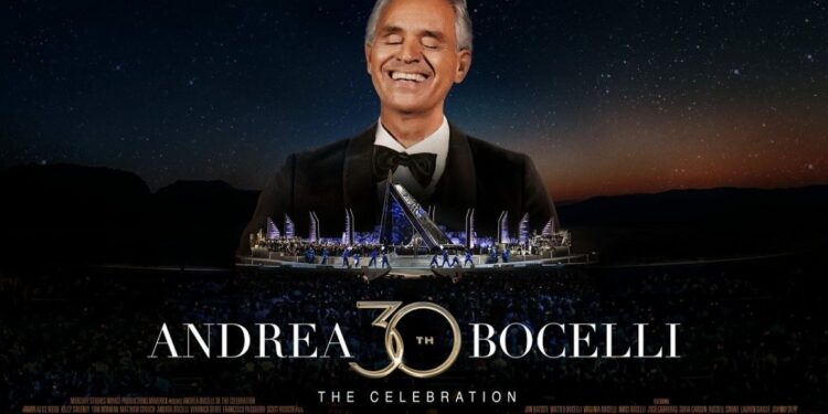 (Vidéo) Le cinéma Capitole célèbre les 30 ans de carrière d’Andrea Bocelli