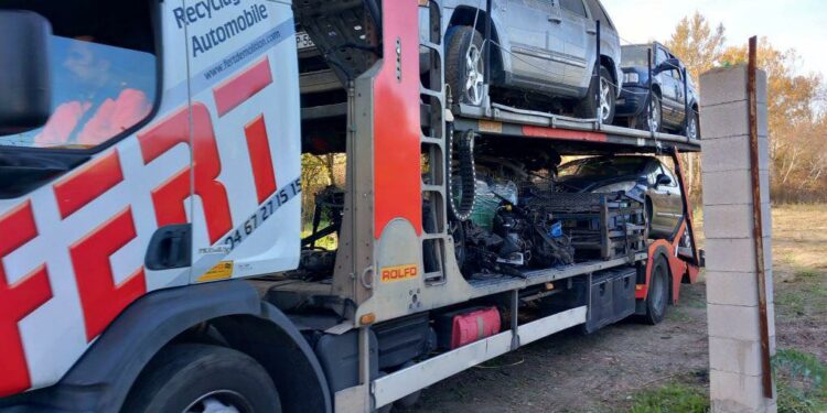 Les gendarmes de Vaucluse démantèlent une casse automobile sauvage au Thor