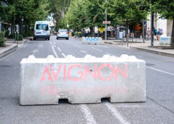 Avignon : fermeture de la Porte de la République pendant la Foire de la Saint-André