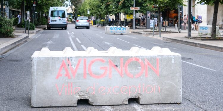 Avignon : fermeture de la Porte de la République pendant la Foire de la Saint-André